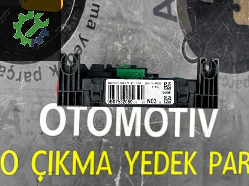 Peugeot 208 Bsi Beyni 9807532080 çıkma parça