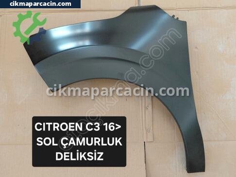 Citroen C3 Sol Ön Çamurluk çıkma parça