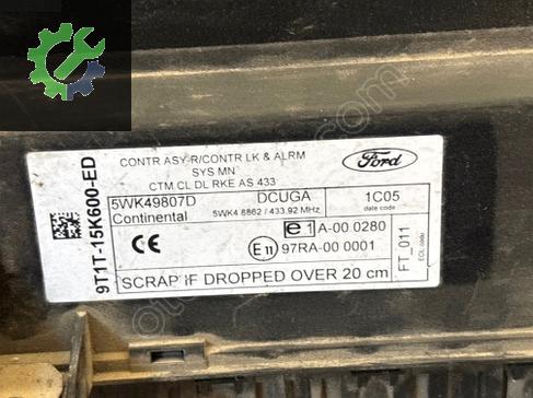 Ford Tourneo Connect Merkezi Kilit Beyni 9T1T-15K600-ED çıkma parça