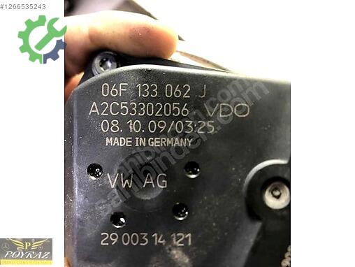 Audi A5 Gaz Kelebeği 06F133062J çıkma parça