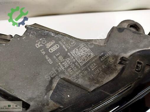 Audi A3 Sağ Ön Far çıkma parça