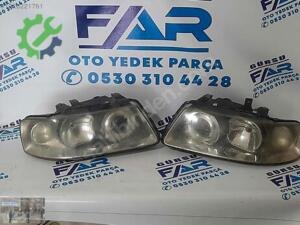 AUDİ A3 SAĞ SOL FAR CAMI HELLA 1997 – 2003