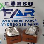 AUDİ A3 SAĞ SOL (BEYAZ ÇİZGİLİ) SİNYAL LAMBASI 1996-99