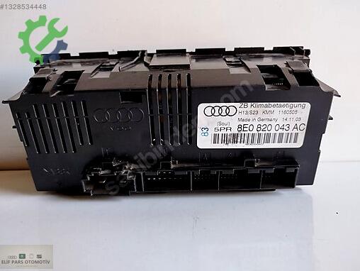 Audi A4 Klima Paneli çıkma parça