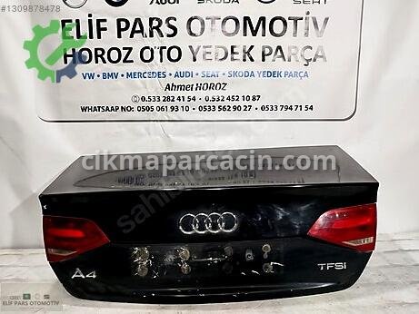 Audi A4 Bagaj Kapağı çıkma parça