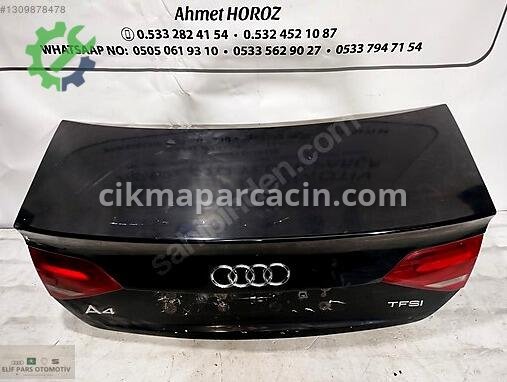 Audi A4 Bagaj Kapağı çıkma parça