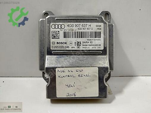 Audi A6 Beyin 4G0907637H çıkma parça