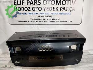 AUDİ A6 FÜME BOŞ ORJİNAL BAĞAJ KAPAĞI