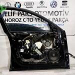 AUDİ A6 SİYAH DOLU BOYALI VAKUMLU SOL ÖN KAPI 2013-2018