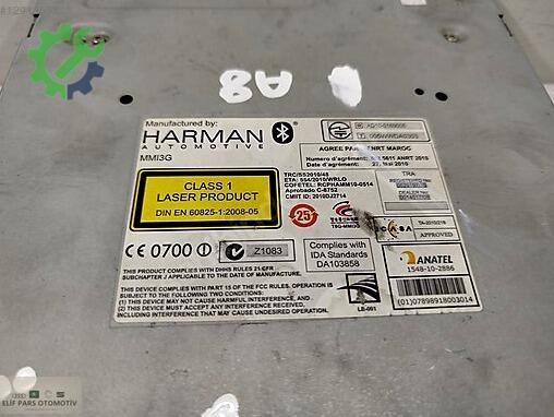 Audi Cd Changer 4H0035666L çıkma parça