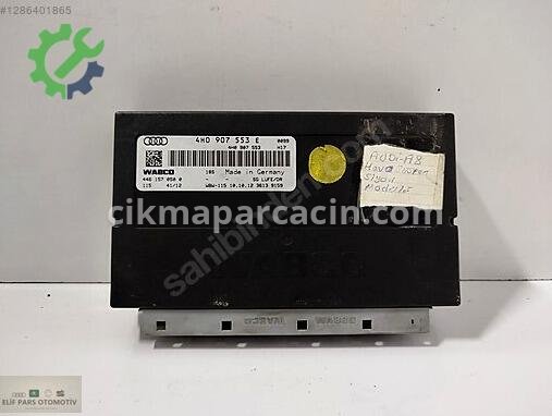 Audi A8 Süspansiyon Beyni 4H0907553E çıkma parça