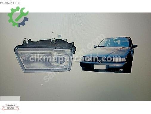 Alfa Romeo 155 Sağ Ön Far çıkma parça
