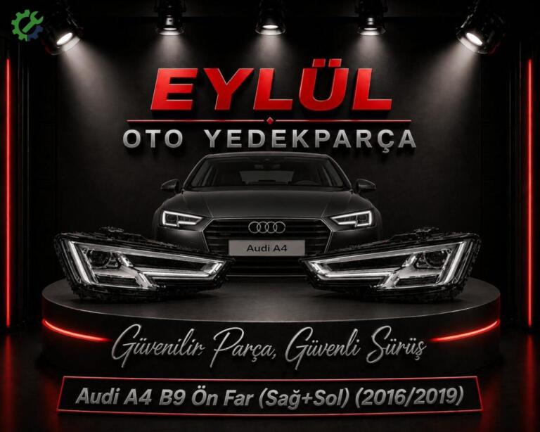 Audi A4 LED Far çıkma parça