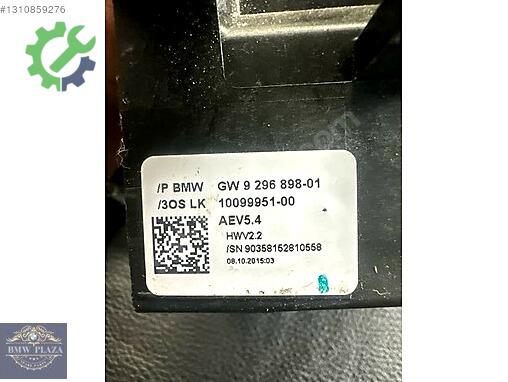 BMW 4 Serisi Vites Kulesi F30-F32 çıkma parça