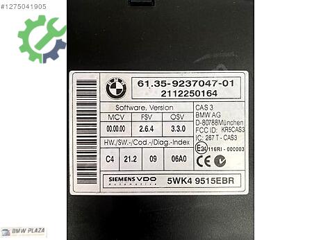 BMW 3 Serisi Beyin çıkma parça