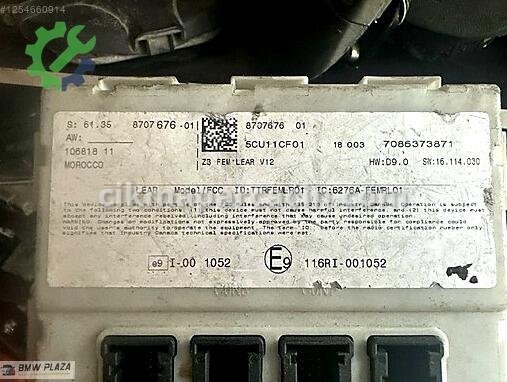 BMW 3 Serisi Beyin 116RI001052 çıkma parça
