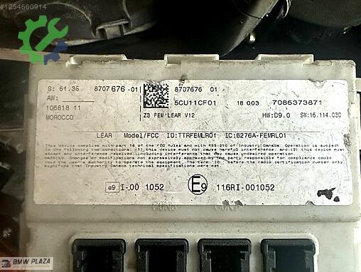 BMW 3 Serisi Beyin çıkma parça