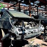 BMW E60 ARKA TAMPON BRAKETİ ORJİNAL ARAÇTAN SÖKME