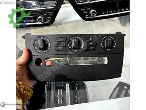 BMW E60 KLİMA KONTROL PANELİ VE ÇERÇEVESİ ORJİNAL