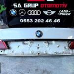 BMW E65 BAGAJ KAPAĞI ÇIKMA ORJ BEYAZ HATASIZ