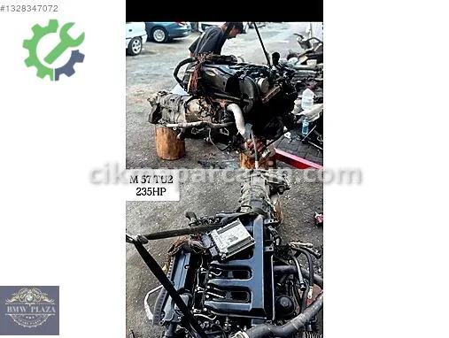 BMW X5 Komple Motor M57TU2 çıkma parça