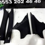 BMW E90 DİREK KAPLAMASI ANTRASİT SİYAH