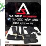 BMW E90 TAVAN DİREK KAPLAMALARI SET ANTRASİT SİYAH