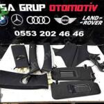 BMW E90 TAVAN DİREK KAPLAMALARI SET ANTRASİT SİYAH