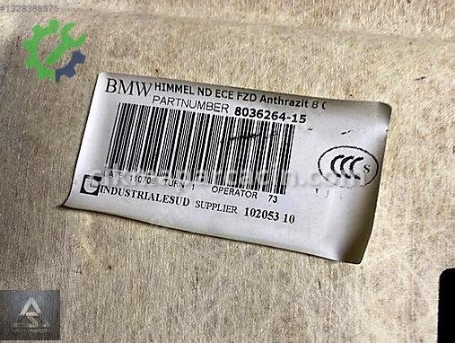 BMW 3 Serisi Tavan Döşemesi çıkma parça