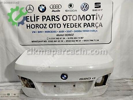BMW 5 Serisi Bagaj Kapağı çıkma parça