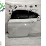BMW F10 DÜZ BEYAZ YARIM DOLU BOYALI SOL ARKA KAPI 2011-2016