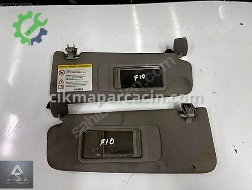 BMW 5 Serisi Sağ Sol Güneşlik 8038163 çıkma parça