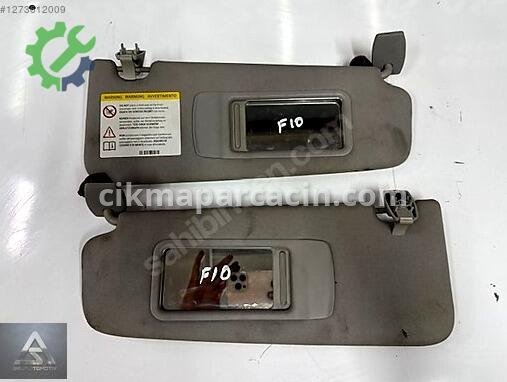 BMW 5 Serisi Sağ Sol Güneşlik 8038163 çıkma parça