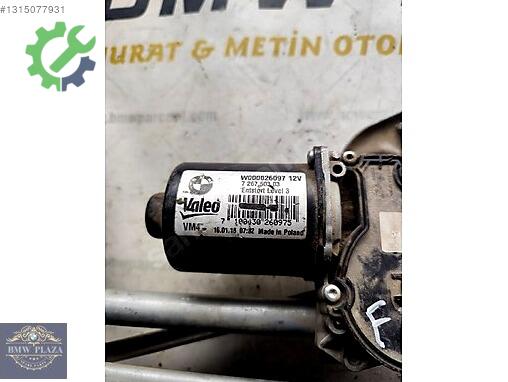 BMW 3 Serisi Silecek Mekanizması 7267503 çıkma parça