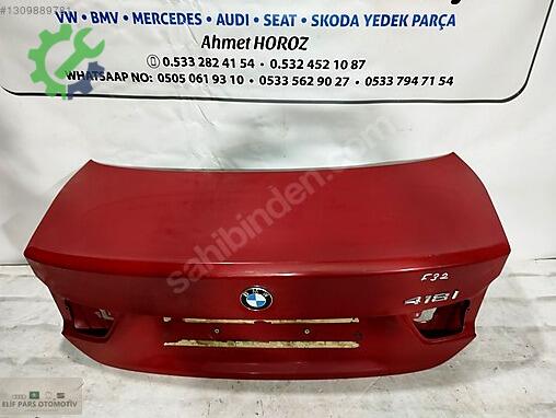 BMW 4 Serisi Bagaj Kapağı çıkma parça