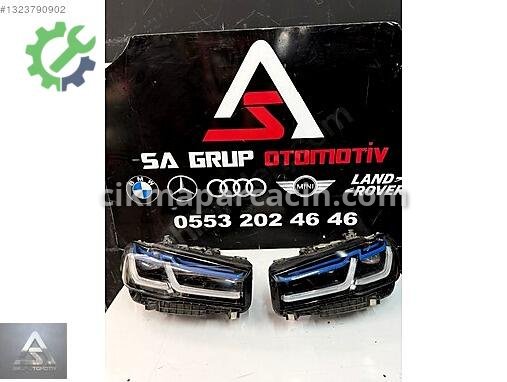 BMW 5 Serisi Sağ Ön Far çıkma parça
