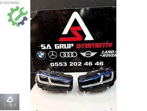 BMW 5 Serisi Sağ Ön Far çıkma parça