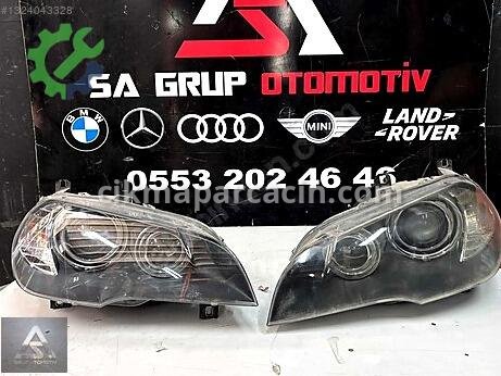 BMW X5 Sağ Ön Far çıkma parça