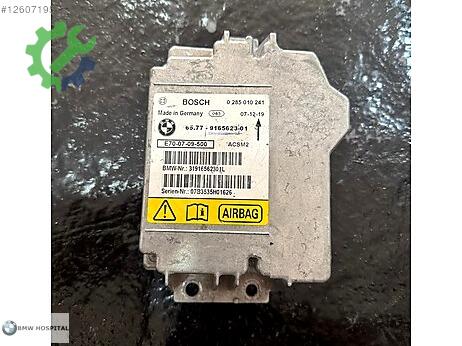 BMW X6 Airbag Beyni (SRS) çıkma parça