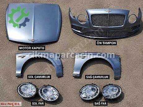 Bentley Continental Sağ Çamurluk çıkma parça
