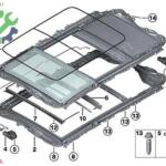 Çıkma Orijinal Komple Sunroof BMW 5 Serisi (G20)