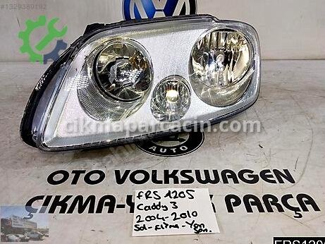 Volkswagen Caddy Sol Ön Far çıkma parça
