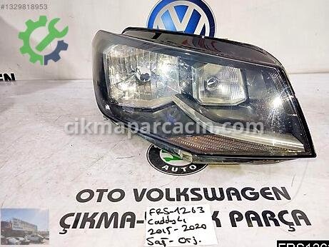 Volkswagen Caddy Sağ Ön Far çıkma parça