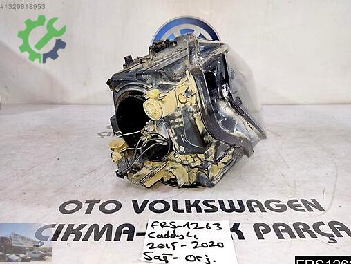 Volkswagen Caddy Sağ Ön Far çıkma parça