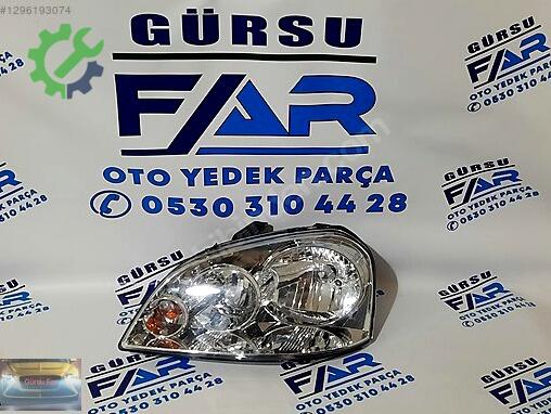 Chevrolet Lacetti Sol Ön Far çıkma parça