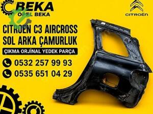 CITROEN C3 AIRCROSS SOL ARKA ÇAMURLUK ÇIKMA ORJİNAL YEDEK PARÇA