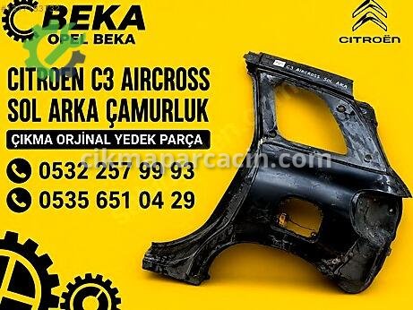 Citroen C3 AirCross Sol Arka Çamurluk çıkma parça