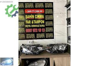 CİTROEN C ELYSEE SAĞ SOL FAR ORJİNAL