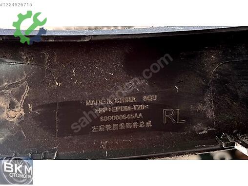 Chery Tiggo 8 Pro Dodik 609000645AA çıkma parça