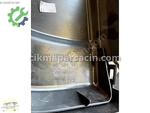 Citroen C4 Sigorta Tablası çıkma parça